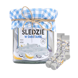 Skarpetki Śledzie w Słoiku