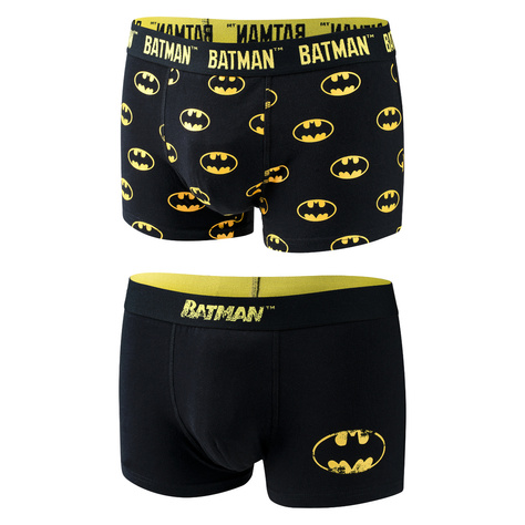 Set of 2x Batman men's boxer and slippers shorts a perfect idea for a Christmas gift