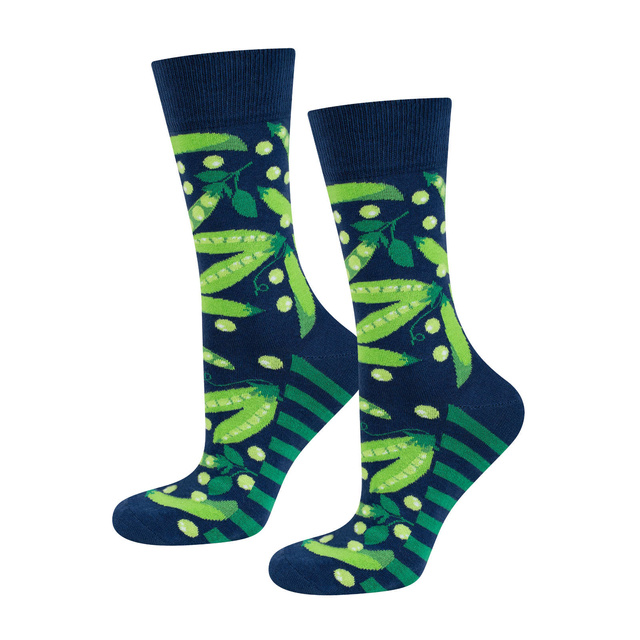 Men's colorful SOXO GOOD STUFF socks canned peas Gift