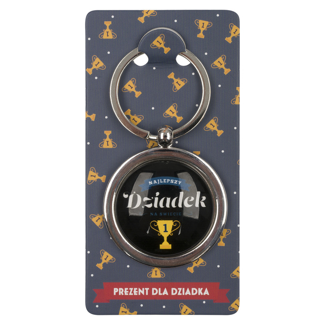 A set of a keychain for Grandpa and a keychain for Grandma | gift for Grandma and Grandpa's Day