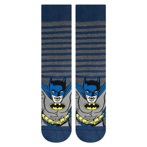 Set of 3x Colorful SOXO GOOD STUFF Batman and Superman DC Comics socks