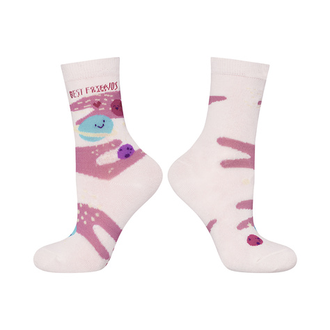 Best Friends SOXO GOOD STUFF pink children's socks