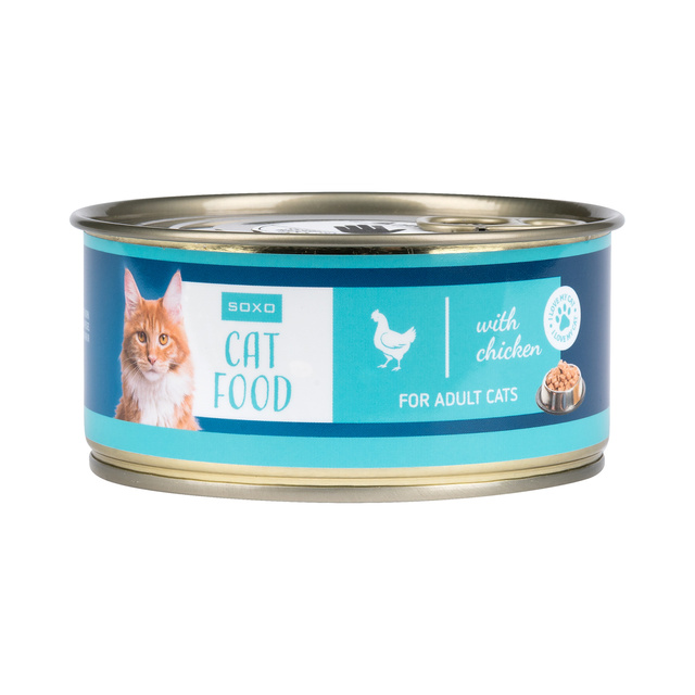 SOXO men's women's socks cat in a can 