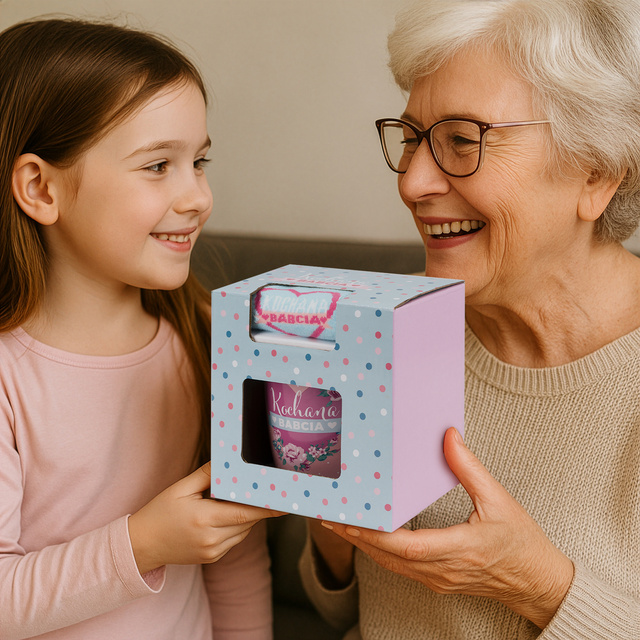 Zestaw Skarpetki Kochana Babcia + Kubek