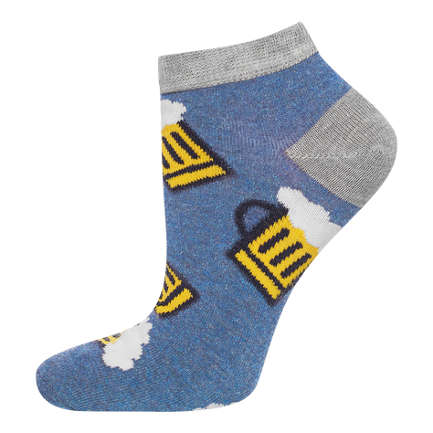 Colorful men's SOXO GOOD STUFF socks cotton beer