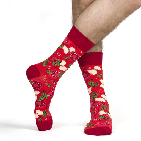 Women's Socks | Men's SOXO GOOD STUFF canned tomato soup gift idea for her | for Him Unisex