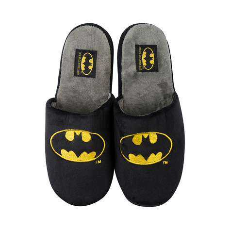 BATMAN DC Comics men's SOXO slippers with a hard TPR sole