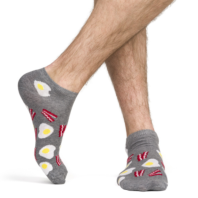 Set of 6x SOXO GOOD STUFF men's socks in a pizza box