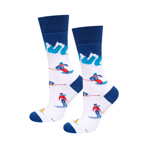 Men's Colorful Socks SOXO Winter Sports - 3 Pairs