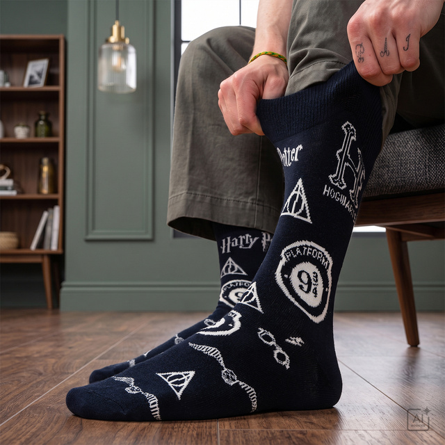 Harry Potter Socks in a Box