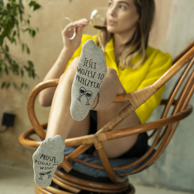 Text Ankle Socks 4-Pack