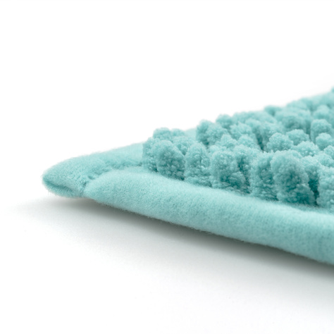 Momo Way turquoise bathroom rug