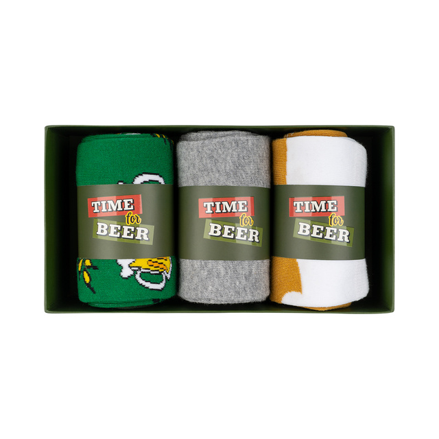 Skarpetki Piwo 3-pak