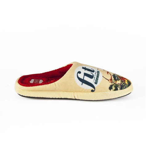 Colorful SOXO women's slippers with the Polish inscriptions and a hard TPR sole