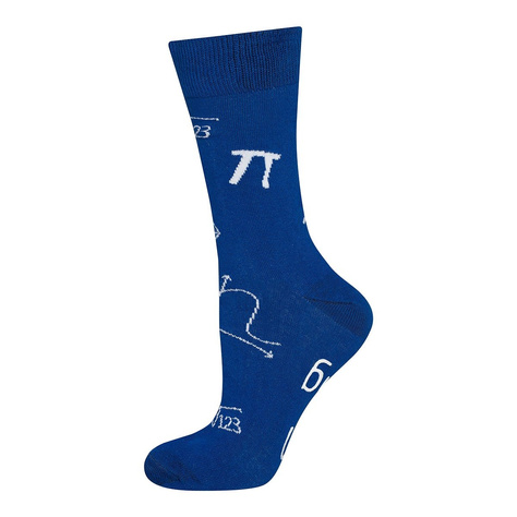 Men's long SOXO socks with inscriptions happy gift