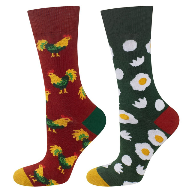 Zestaw 4x Skarpetki męskie SOXO GOOD STUFF bawełniane prezent dla Niego