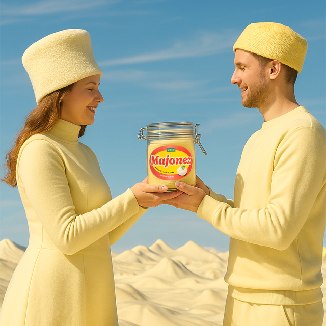 Mayonnaise Socks in a Jar