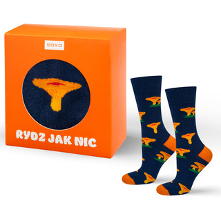 Milkcap Mushroom Socks