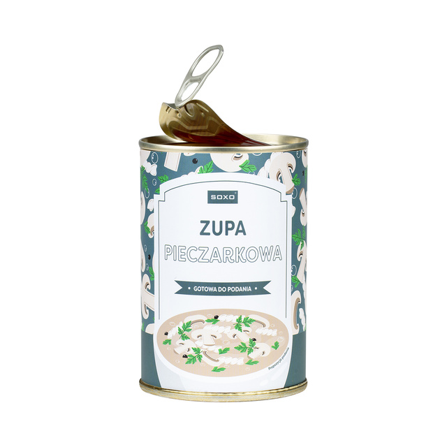 Skarpetki Zupa Pieczarkowa w Puszce 