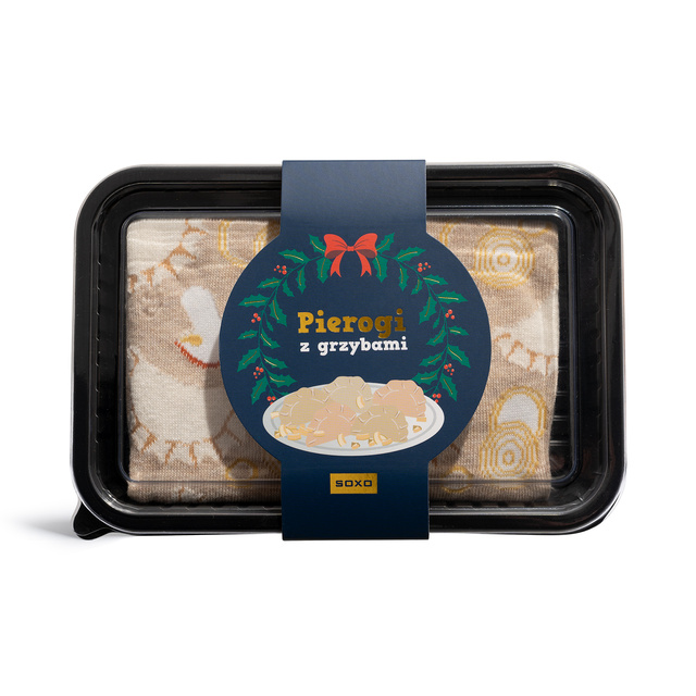 Skarpetki Pierogi z Grzybami