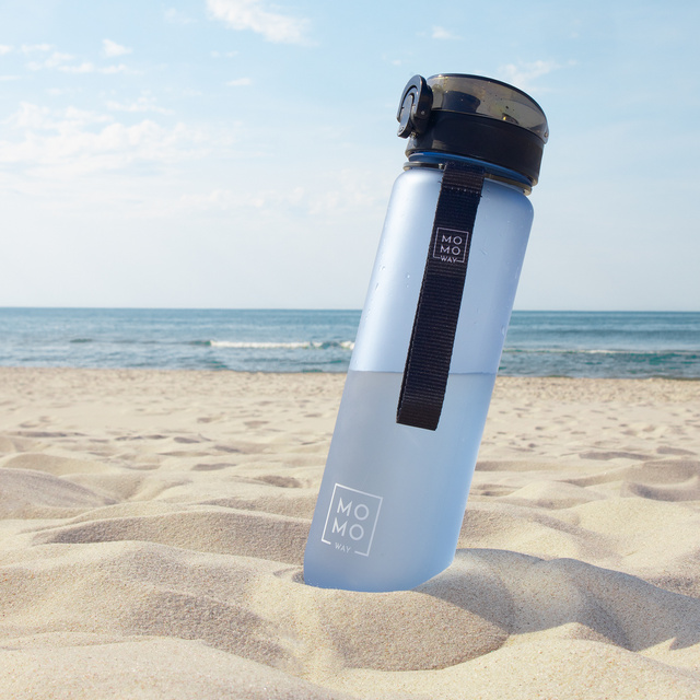 Tritan Water Bottle Gray