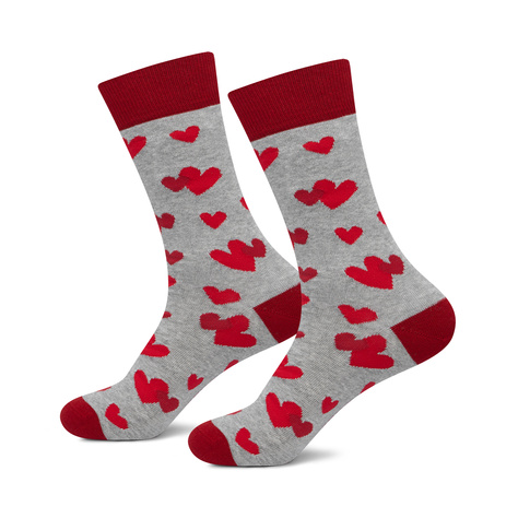 Men's Socks SOXO Hearts - 2 Pairs