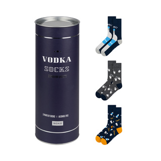 Vodka Socks in a Tube 3-Pack