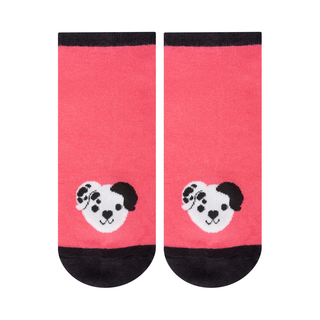 Set of 5x SOXO women's colorful feet dogs