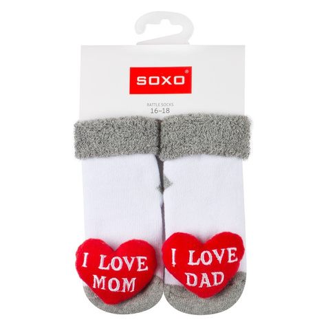 SOXO Infant rattle socks