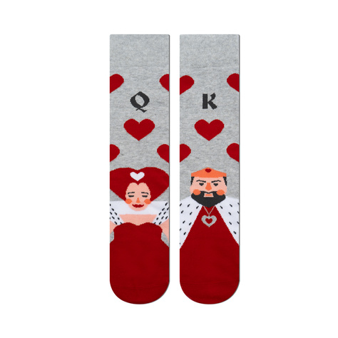 Colorful Men's Socks SOXO King and Queen