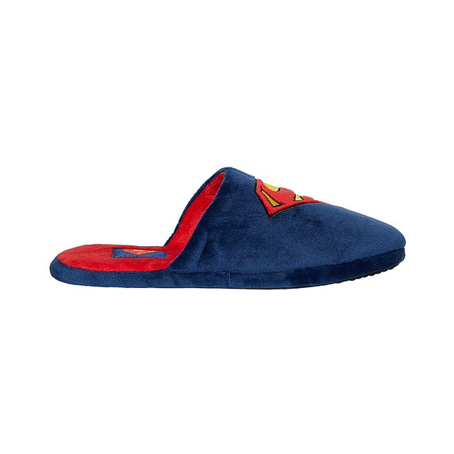 Comics men's slippers SOXO SUPERMAN DC with a hard TPR sole