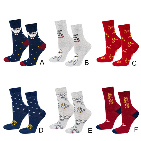 Harry Potter advent calendar Set of 6x SOXO women's socks