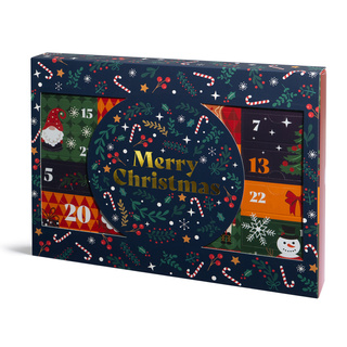 Advent Calendar with Socks 12 Pack
