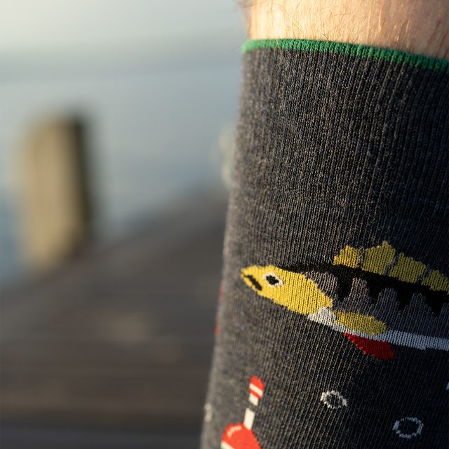 Set Fish Socks + Mug