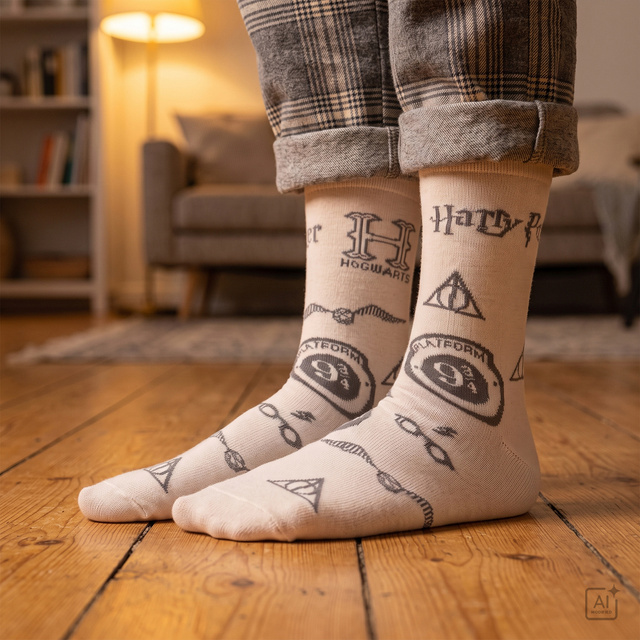 Harry Potter Socks in a Box