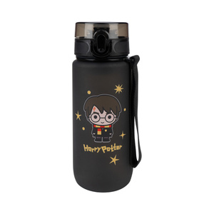 Water bottle 0.6L black | durable and practical | Harry Potter