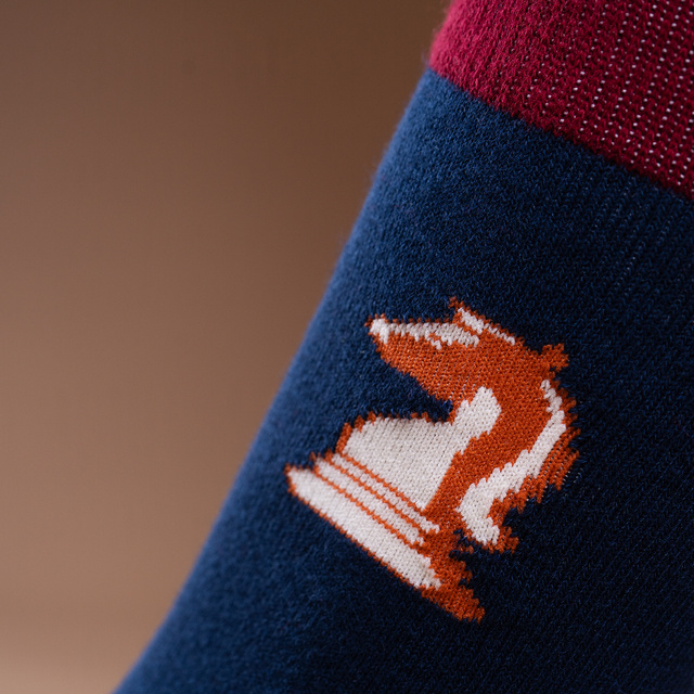 Chess Socks for Grandpa 2-Pack