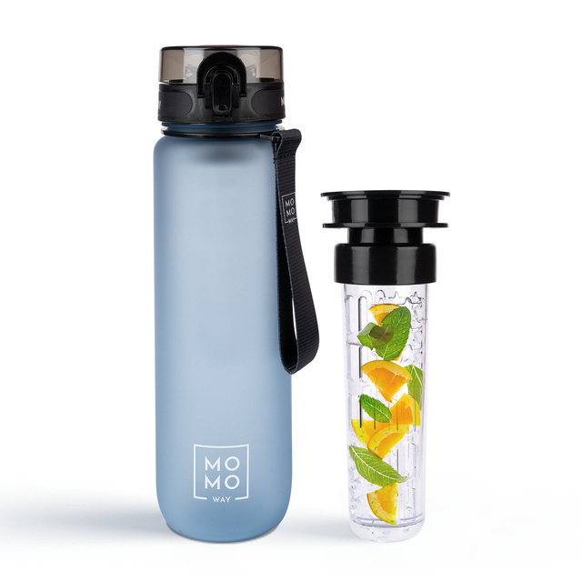 Tritan Water Bottle Gray