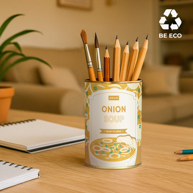 Funny socks sausages in a can SOXO GOOD STUFF Men's socks