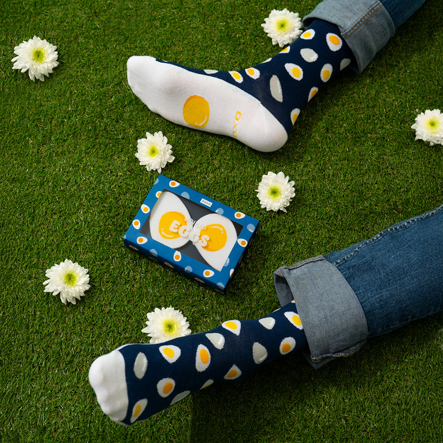 Hard-Boiled Egg Socks