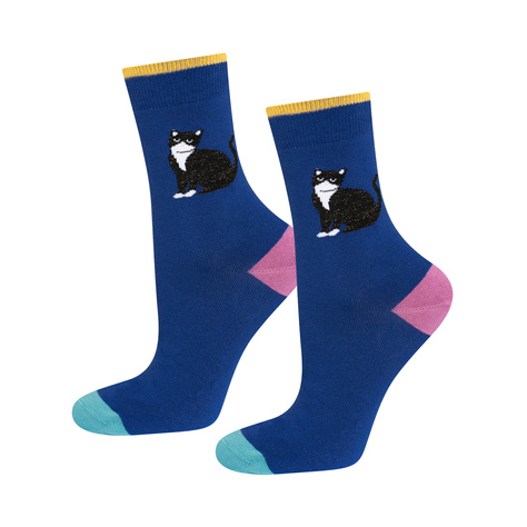 Women's socks SOXO cats in a package - 3 pairs