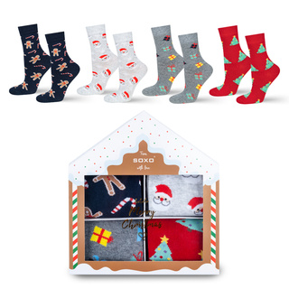 Christmas Socks 4-Pack