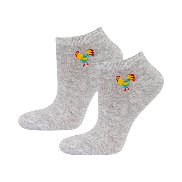 SOXO men's colorful socks for women in embossing - 5 pairs