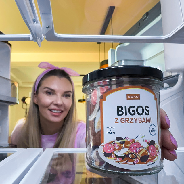 Skarpetki Bigos w Słoiku
