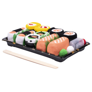 Zestaw 5x Skarpetki kolorowe SOXO sushi w pudełku