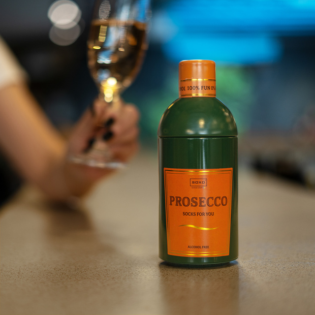 Skarpetki Prosecco w Butelce 