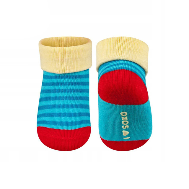 OUTLET Set of 6x SOXO baby socks