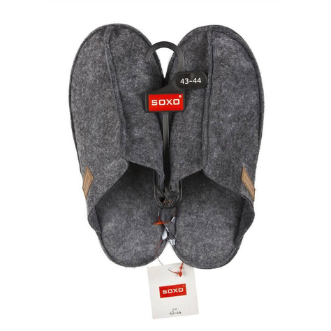 SOXO Men's felt slippers