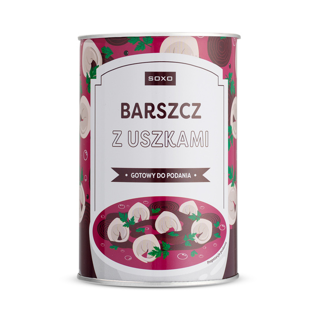 Skarpetki Barszcz z Uszkami w Puszce