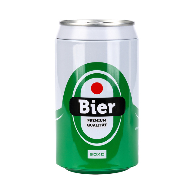 SOXO GOOD STUFF colored men's socks | canned beer | gift for a man